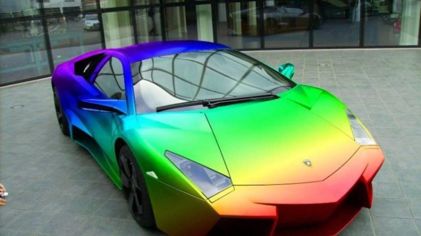 Ламборджини авентадор хамелеон