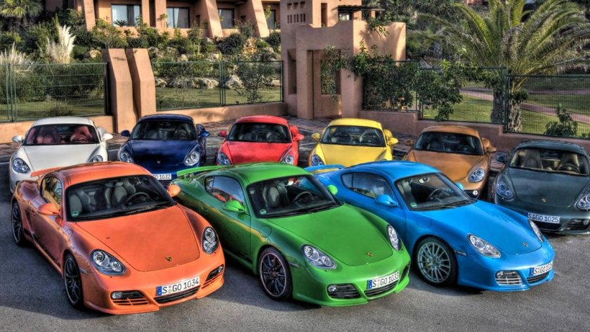 Porsche cayman 2005 2009