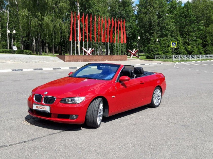 Бмв 3 кабриолет 2008