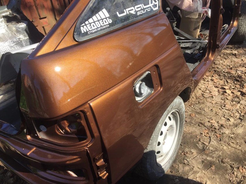 Покраска ваз 2110