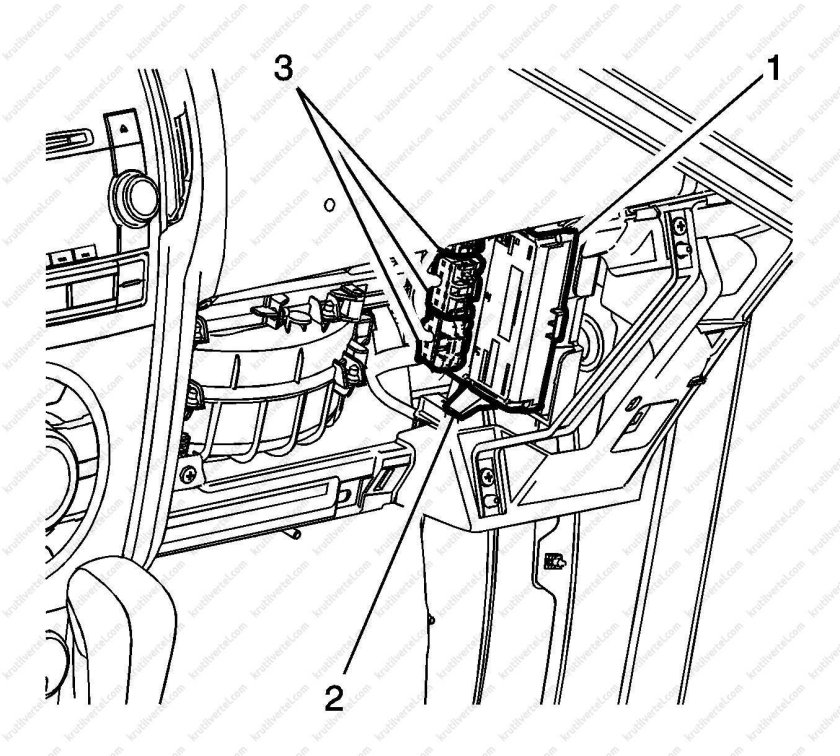 Блок управления раздаткой Шевроле блейзер