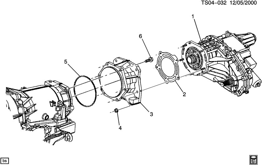 Переключатель раздаточной коробки Шевроле блейзер