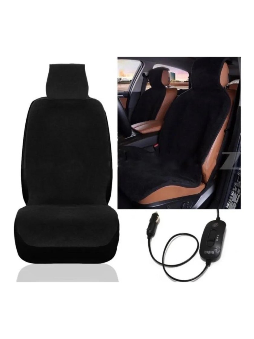 Накидка с подогревом на сиденье автомобиля чехол