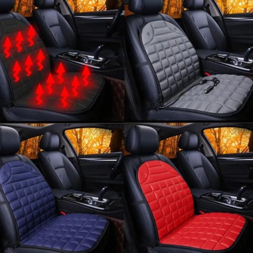 Чехлы с подогревом на автомобильные сидения