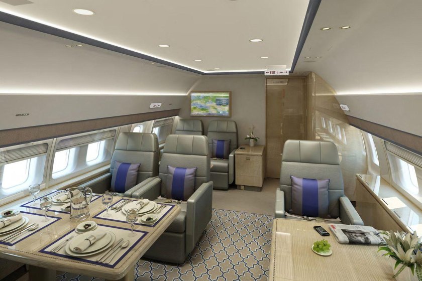 VIP самолет Boeing Business Jet(BBJ)