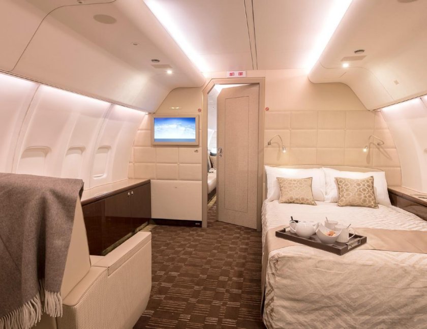 Боинг бизнес Джет 737 салон