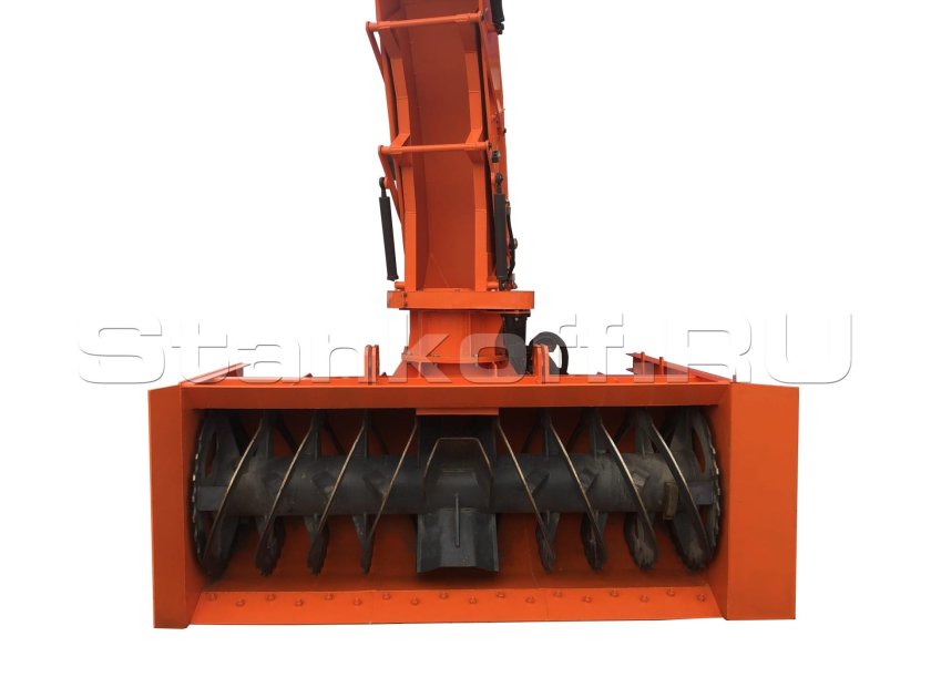 Навесной гидравлический шнекоротор