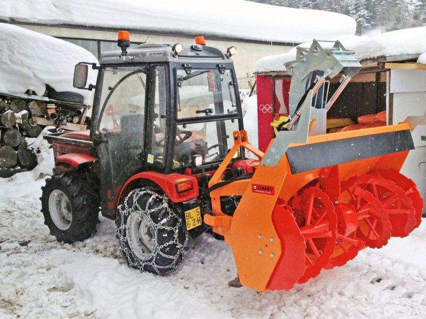 Шнекороторный снегоочиститель МКСМ 800