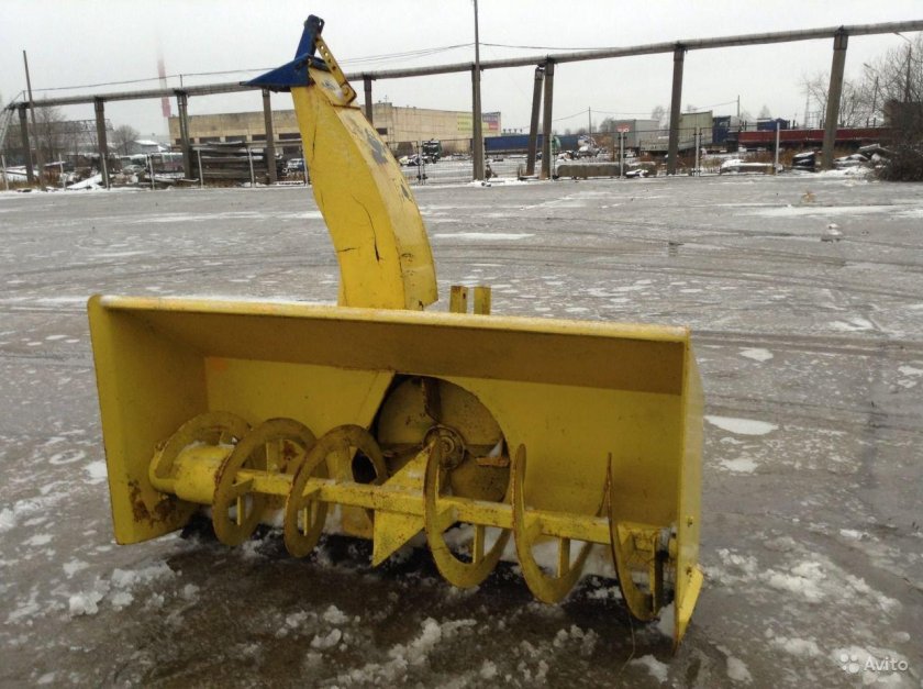 Шнекороторный снегоочиститель для МТЗ 82