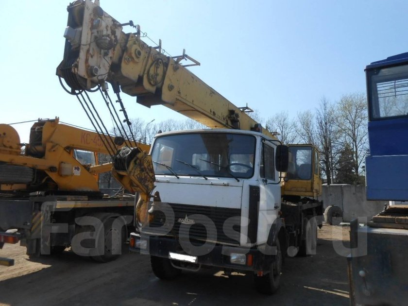 Ивановец 5576б автокран маз