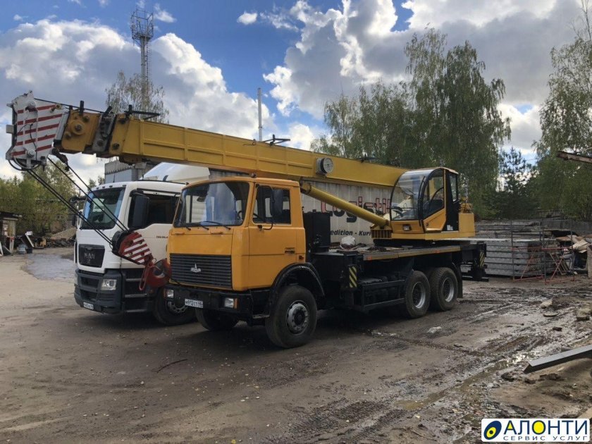 Машека 25 тонн 28 метров