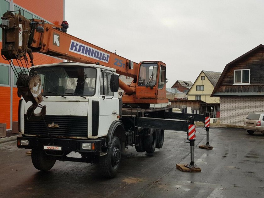 Кран Клинцы 16 тонн МАЗ