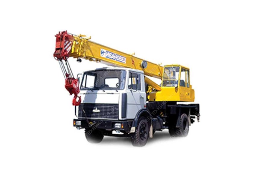 МАЗ автокран Ивановец 14т