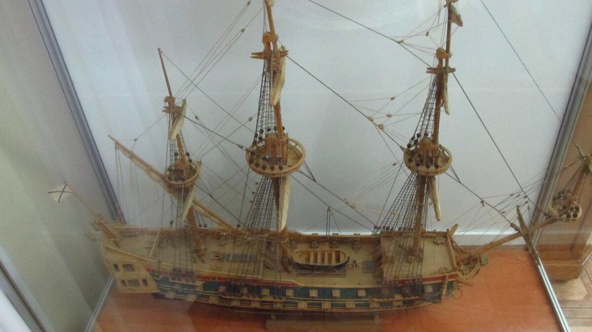 Корабль Ингерманланд 1715