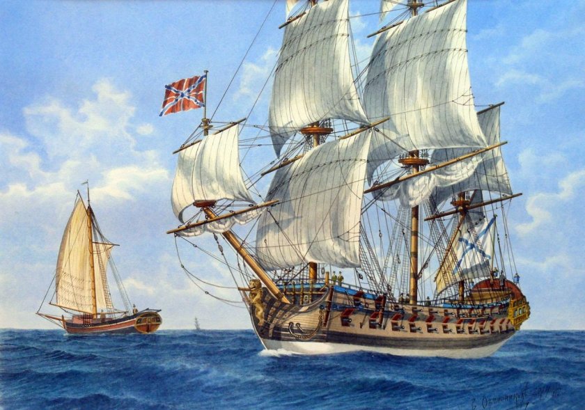 Ингерманланд линейный корабль 1715