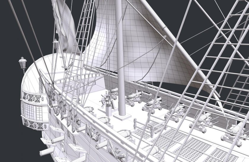 Корабль Ингерманланд 1715