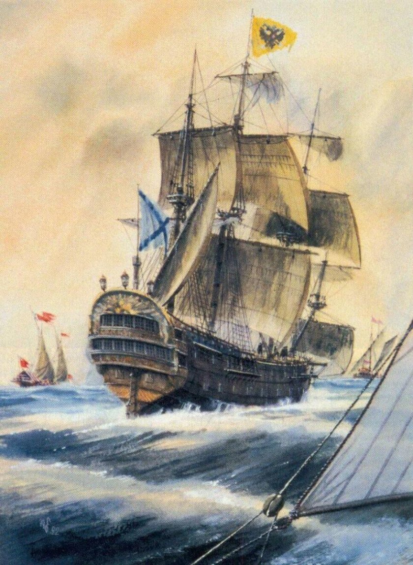 Первый Фрегат Петра Ингерманланд