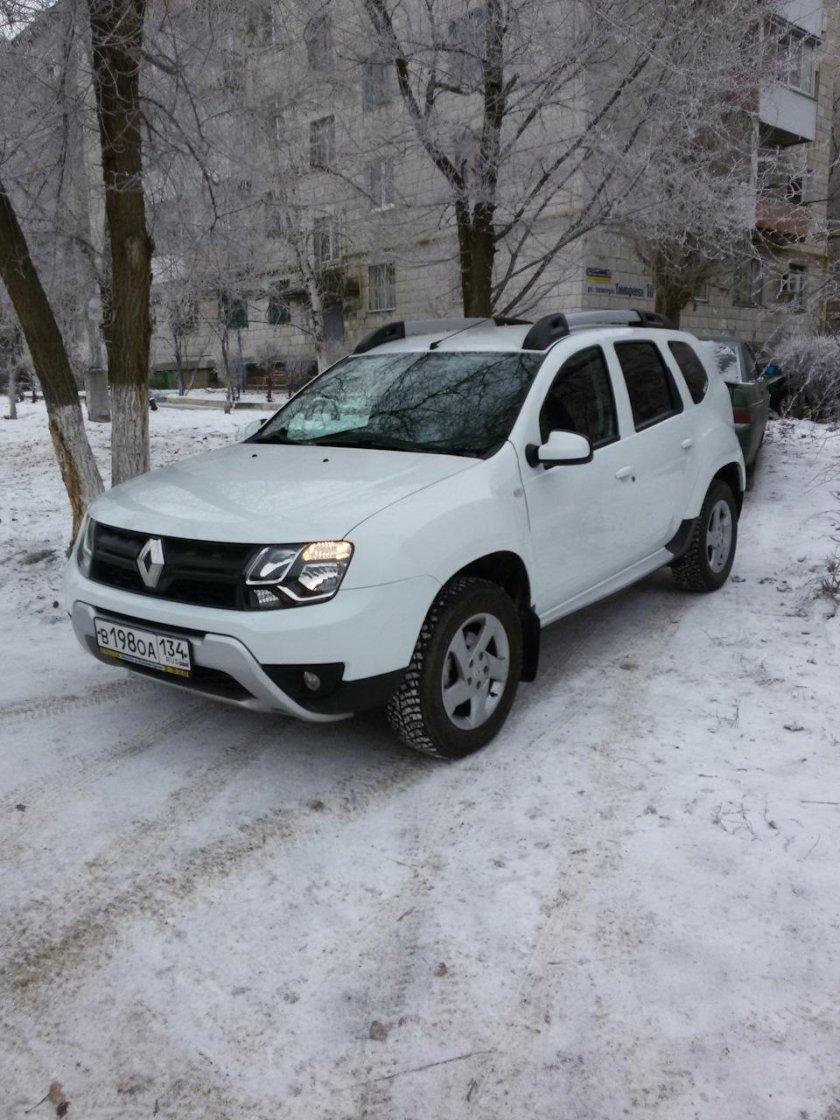 Дастер белый