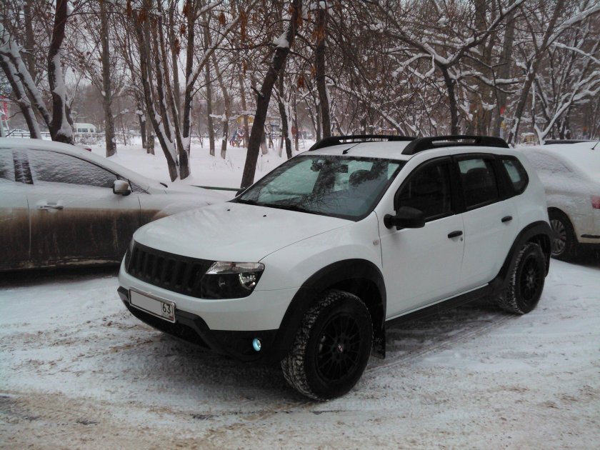 Рено Дастер 2 белый