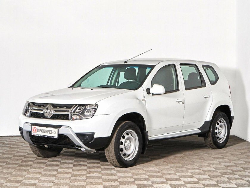 Рено Дастер 2018 белый