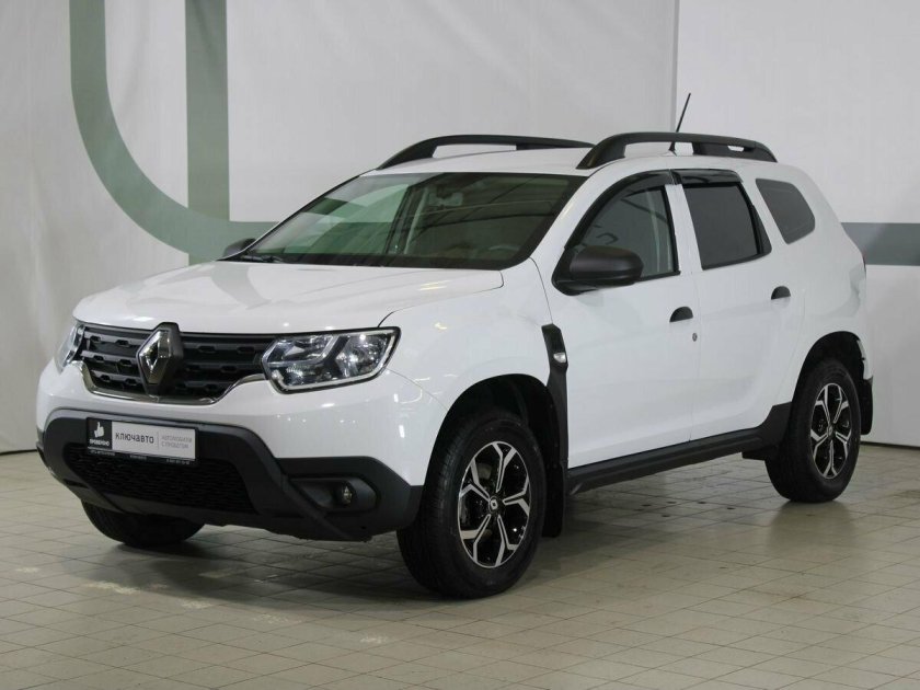 Рено Дастер 2021 белый