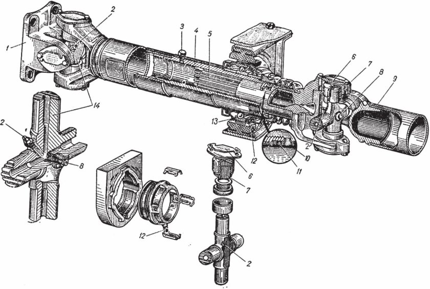 Карданная передача ГАЗ 3307