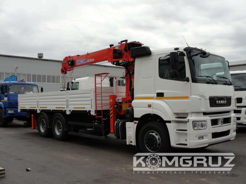 КАМАЗ 65207 С КМУ