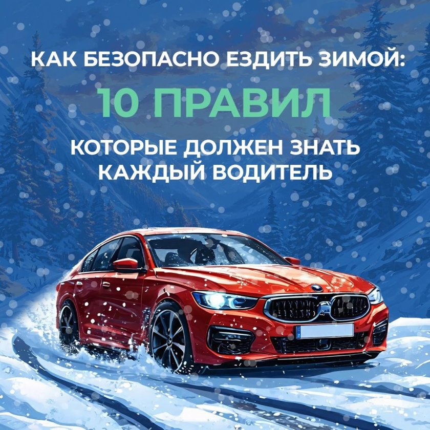 Безопасность на дороге зимой