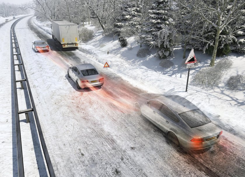 Машина зима