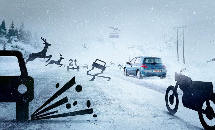 Креативная реклама автошколы