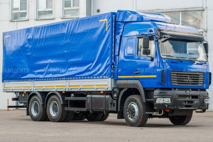 Маз 6312 бортовой тентованный