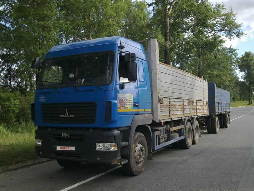 МАЗ 6312 бортовой