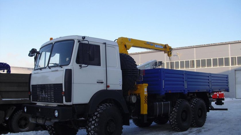 МАЗ 6317f9 с КМУ