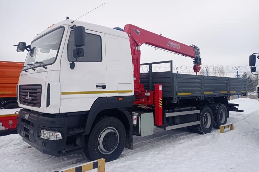 МАЗ 6312 С КМУ