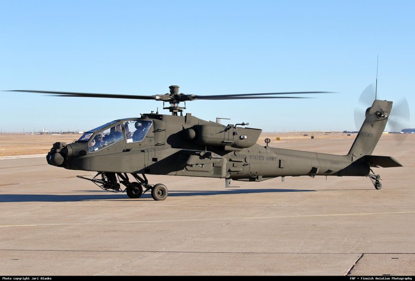 Вертолёт Ah-64a Apache