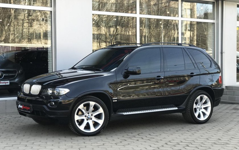 BMW x5 2005 черный