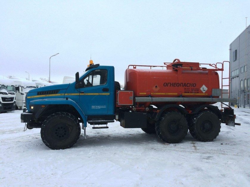 Автотопливозаправщик атз-8 \ урал-next\ 5557