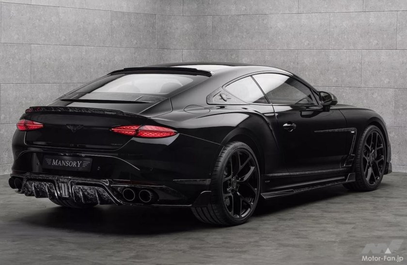 Bentley continental gt 2020 black