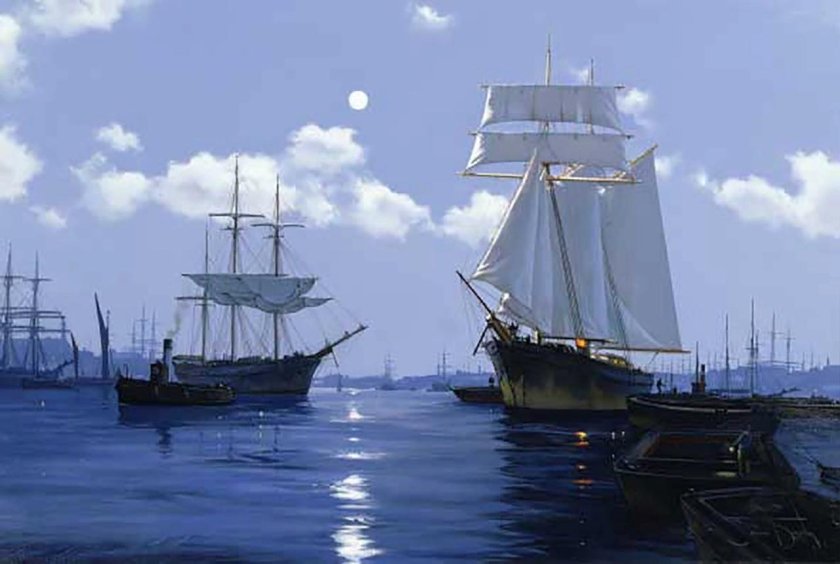 Джеймс Бреттон художник маринист