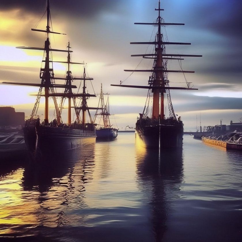 Парусник корабль