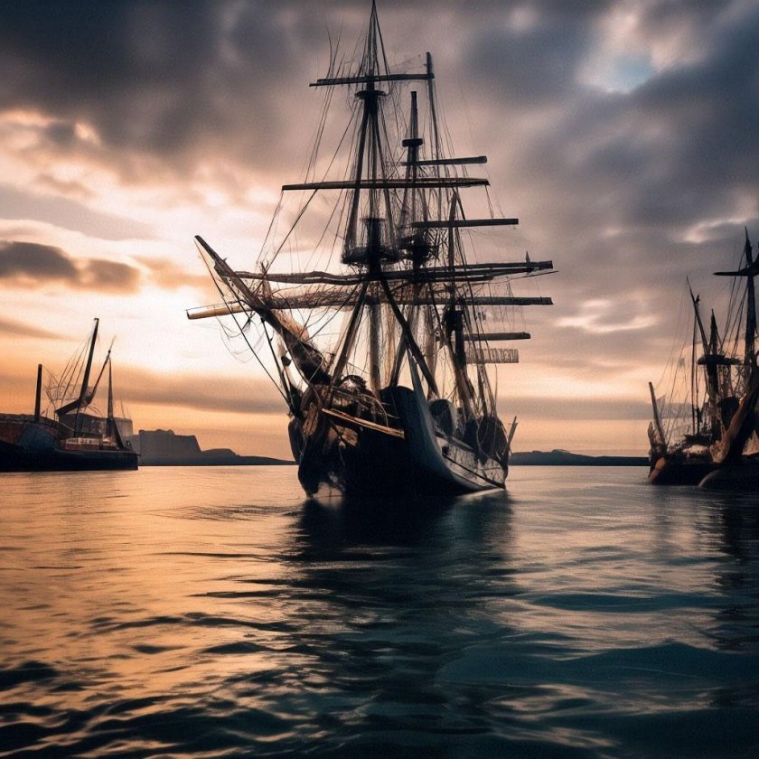 Корабли парусники