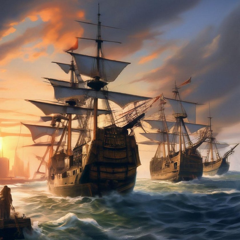 Корабли 16 века