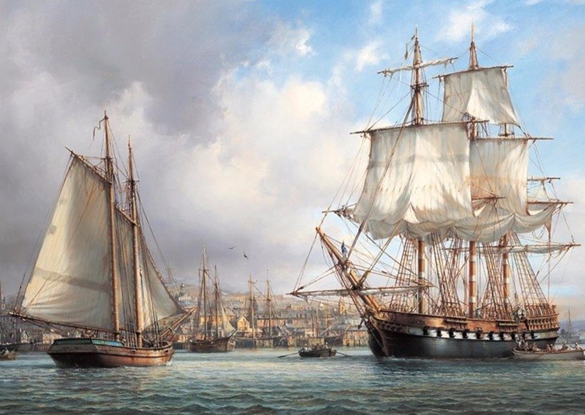 Художник маринист Dusan Kadlec