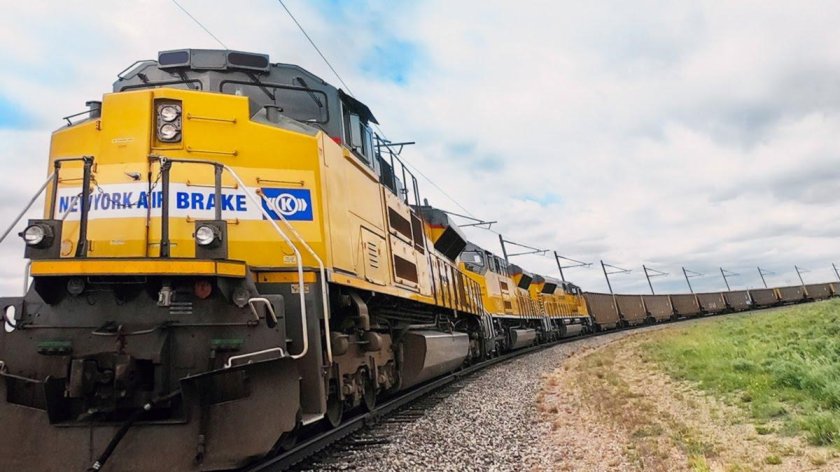 Грузовые поезда Америки