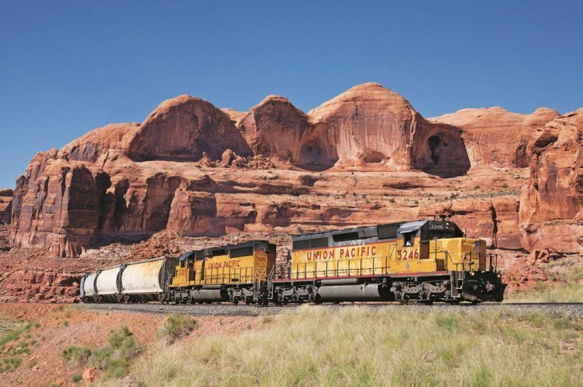 Американские поезда Union Pacific
