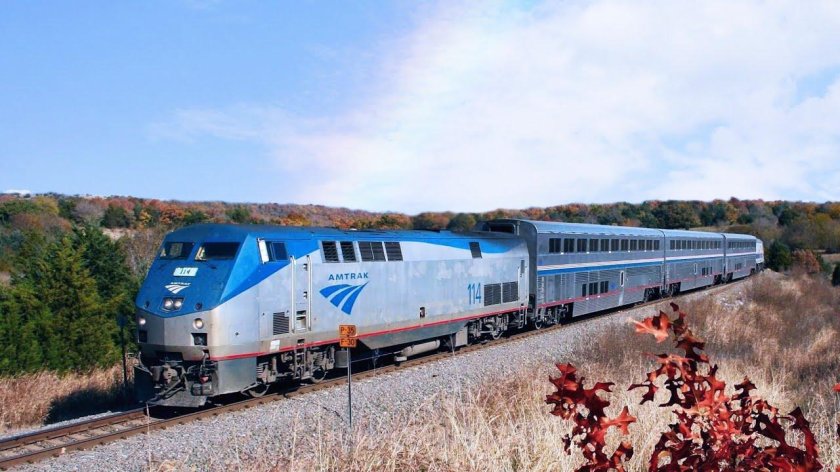 Американские поезда amtrak