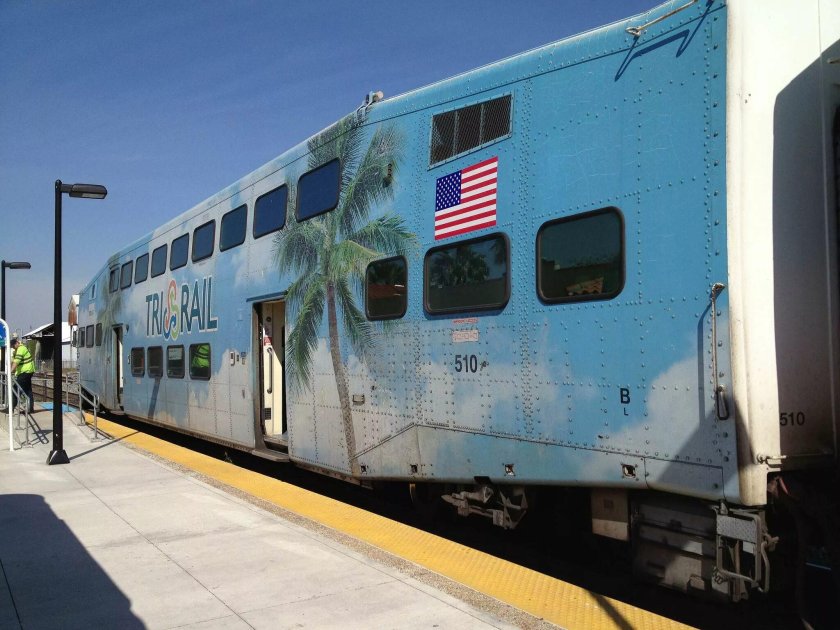 Двухэтажные вагоны США