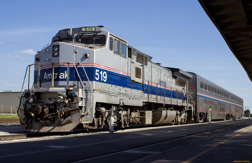 Американский тепловоз Амтрак