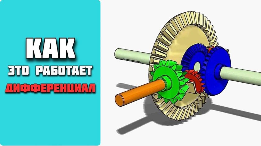 Принцип работы дифференциала