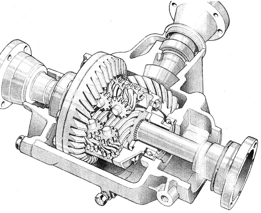 Главная передача и дифференциал в автомобиле